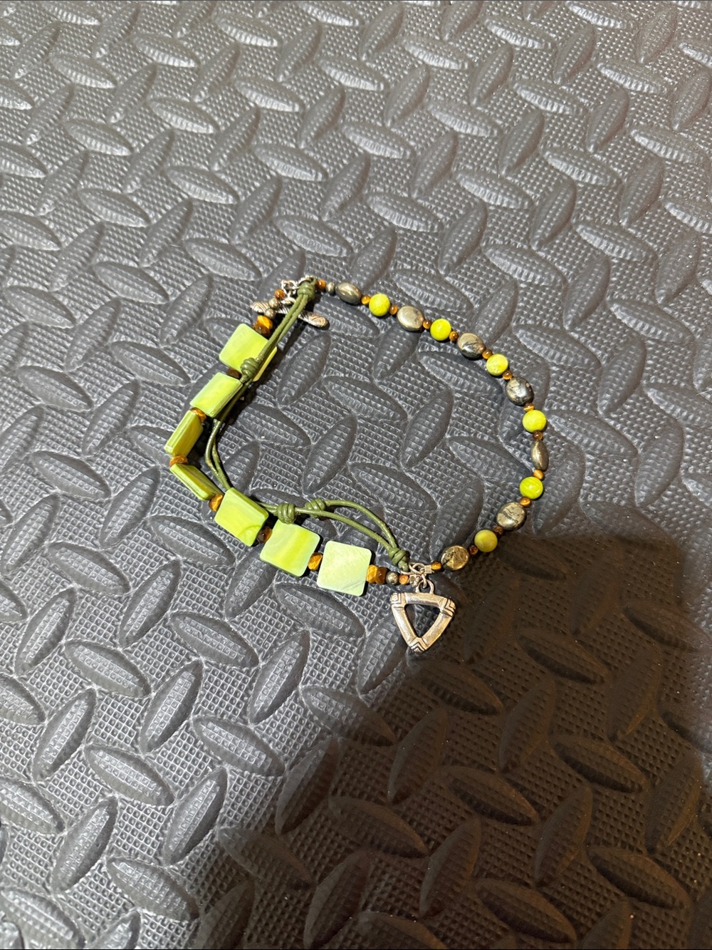 Silpada Retired Green Bracelet B1132